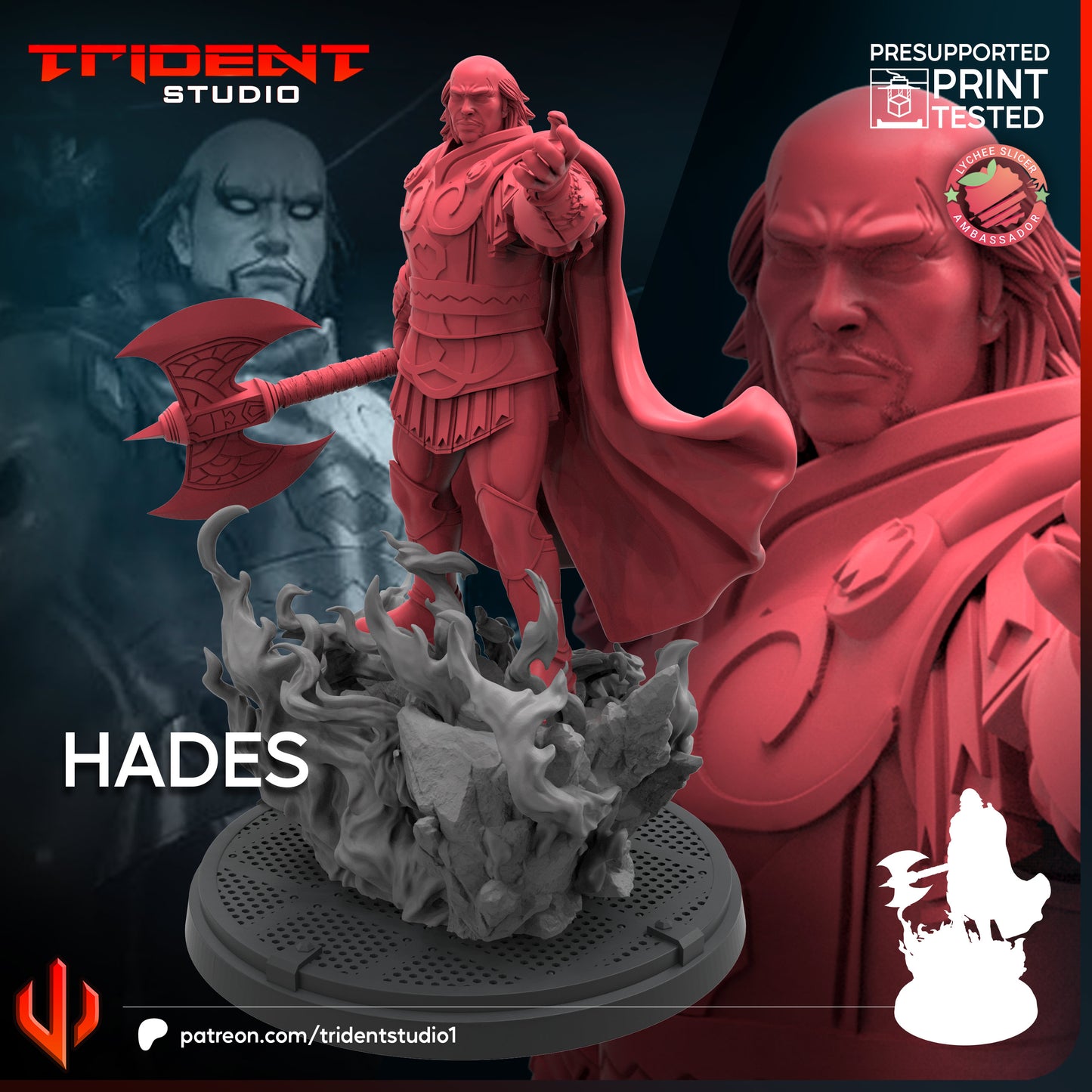Hades (Sculpted by Trident Studios)