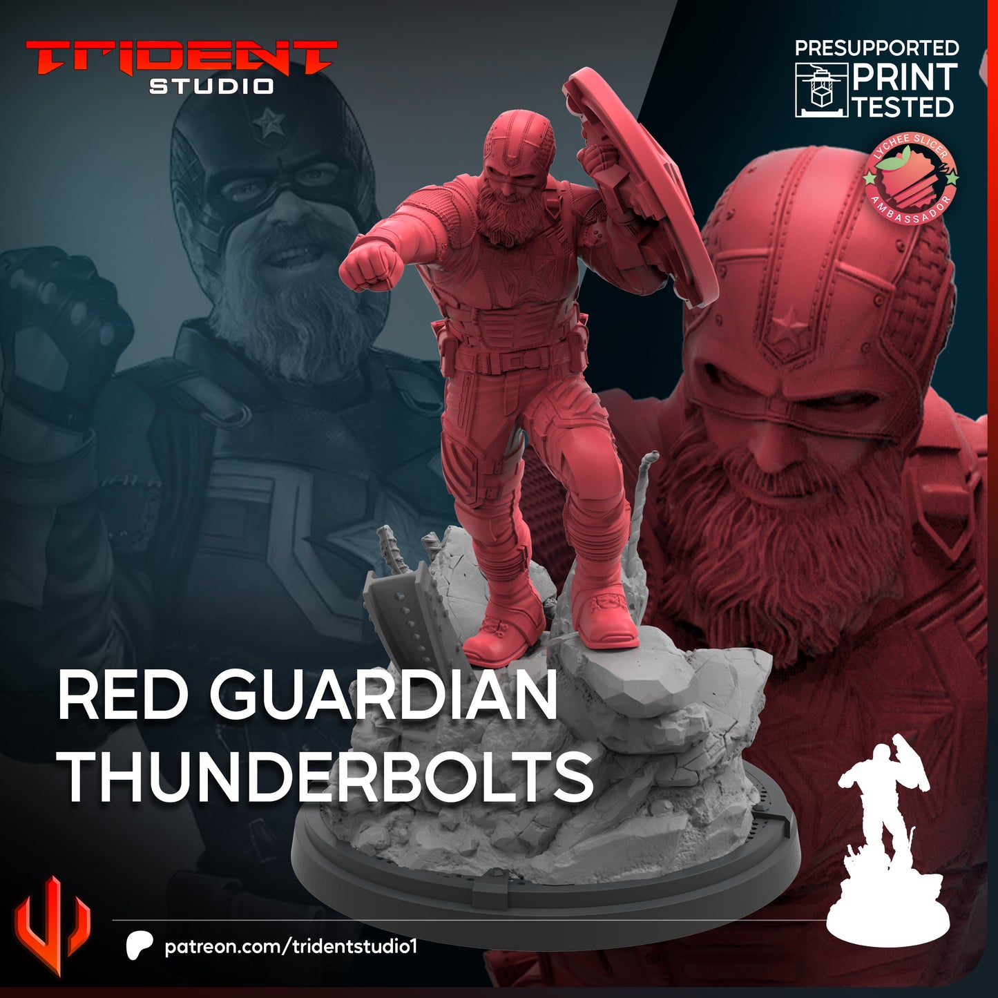 Red Guardian - Thunderbolts (Sculpted by Trident Studios)