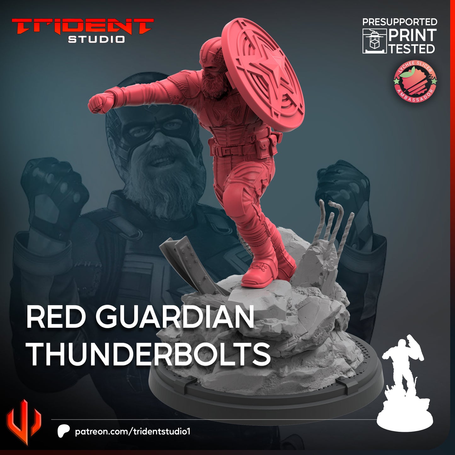 Red Guardian - Thunderbolts (Sculpted by Trident Studios)