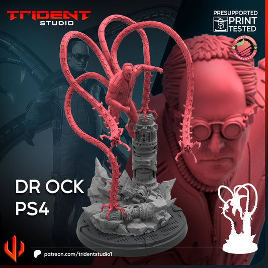 Dr Octopus (Sculpted by Trident Studios)
