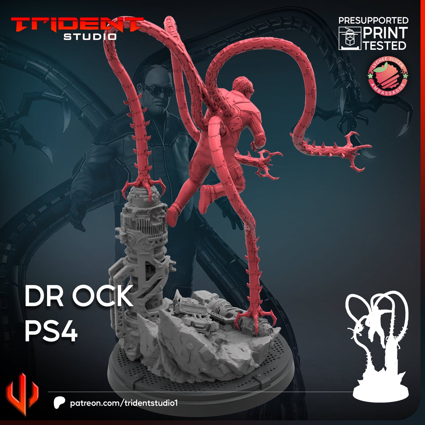 Dr Octopus (Sculpted by Trident Studios)