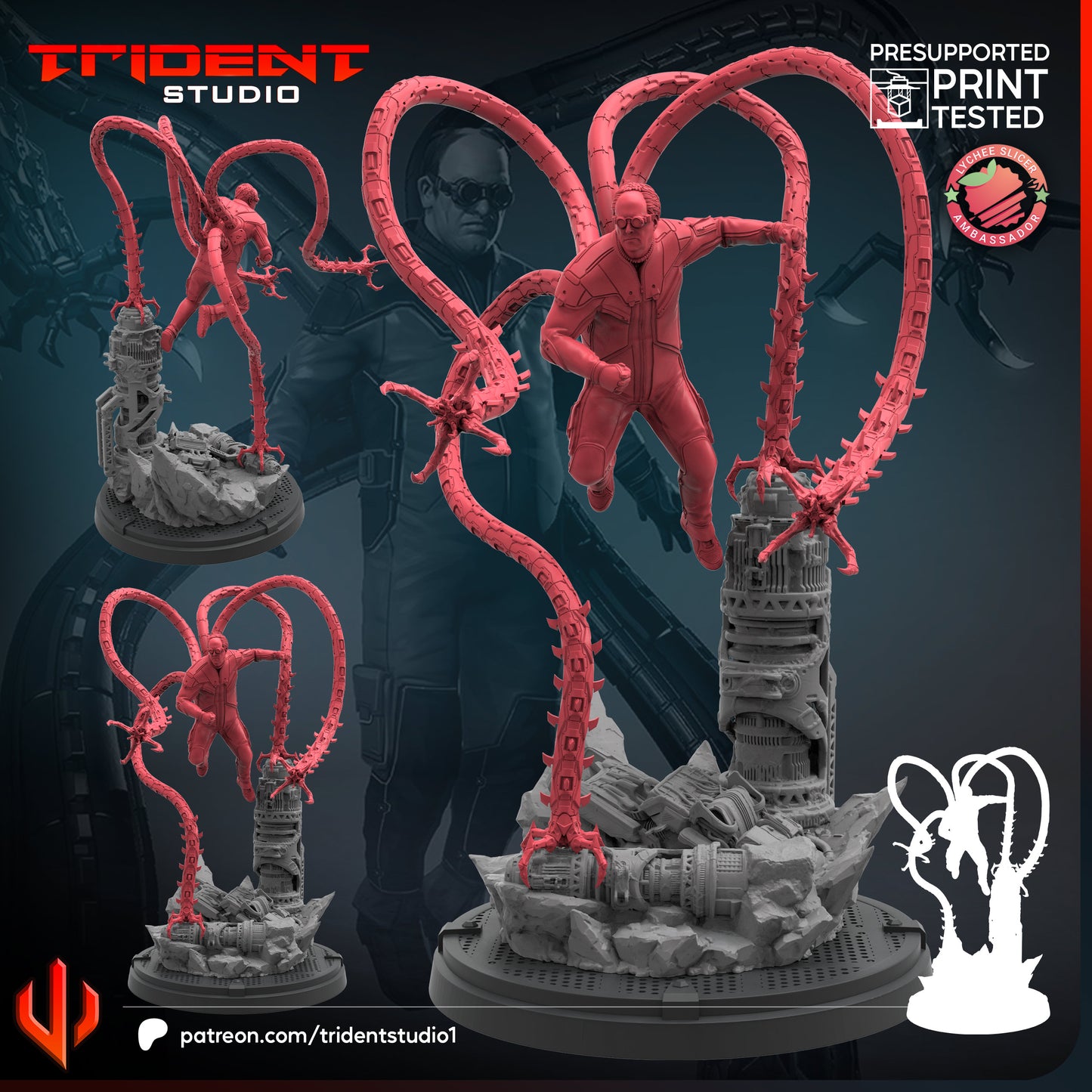 Dr Octopus (Sculpted by Trident Studios)