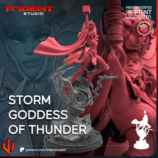 Storm Goddess of Thunder (Sculpted by Trident Studios)