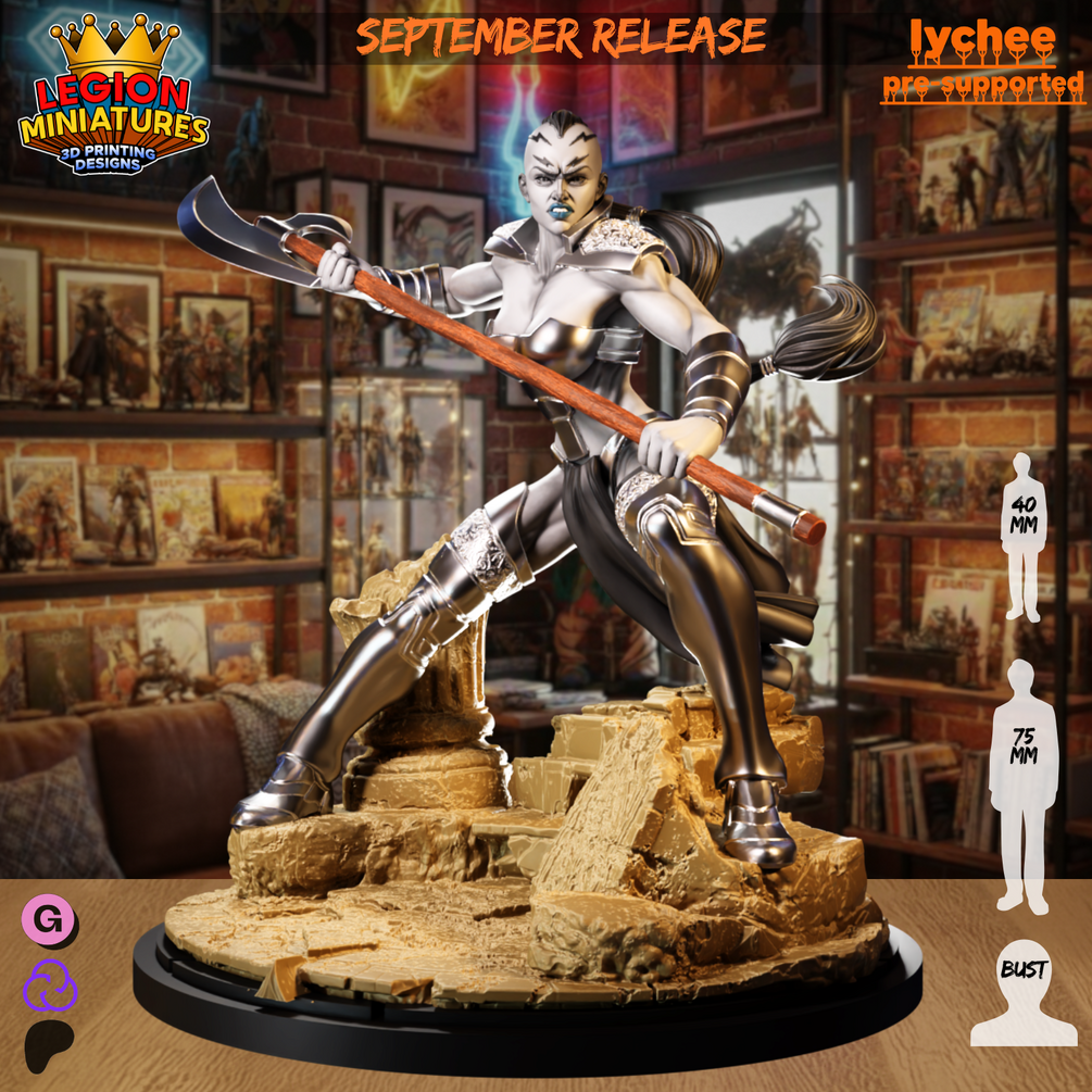 Caiera fan-art miniature by Legion Miniatures