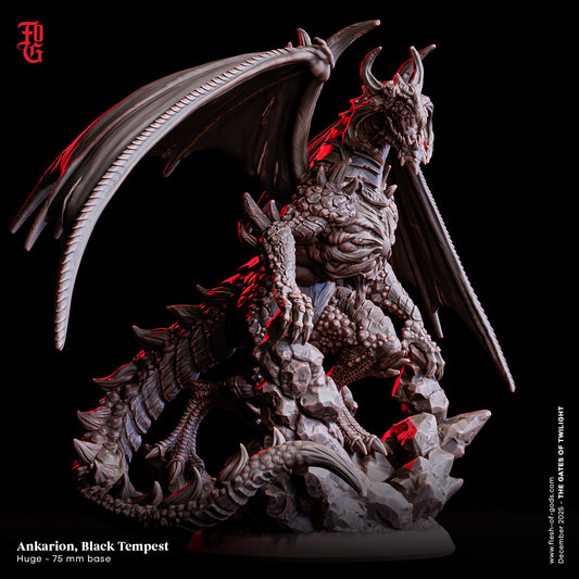Ankarion Black Tempest - The Gates of Twilight (Sculpted by Flesh of Gods)
