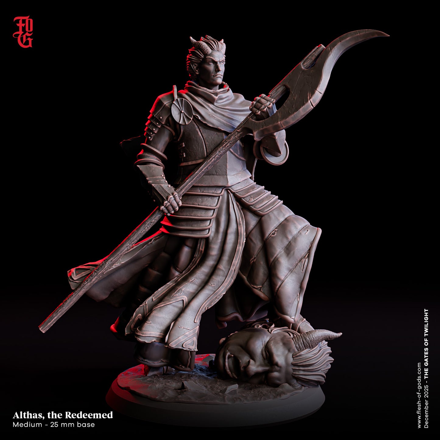 Althas the Redeemed - The Gates of Twilight (Sculpted by Flesh of Gods)