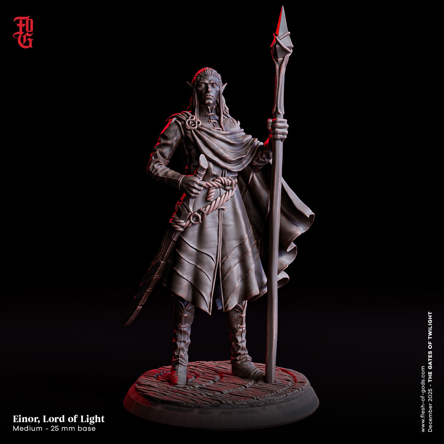 Einor Lord of Light - The Gates of Twilight (Sculpted by Flesh of Gods)