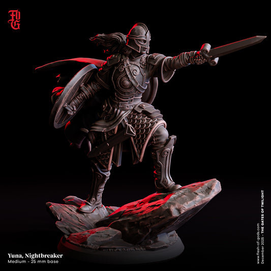 Yuna Nightbreaker - The Gates of Twilight (Sculpted by Flesh of Gods)