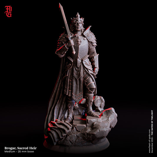 Brogar Sacred Heir - The Gates of Twilight (Sculpted by Flesh of Gods)
