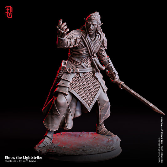 Einor the Lightstrike - The Gates of Twilight (Sculpted by Flesh of Gods)