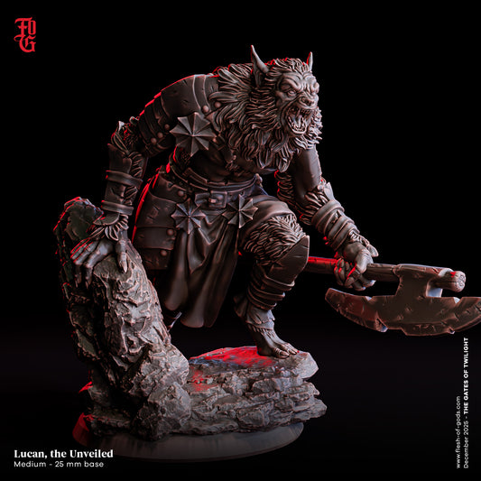 Lucan the Unveiled - The Gates of Twilight (Sculpted by Flesh of Gods)