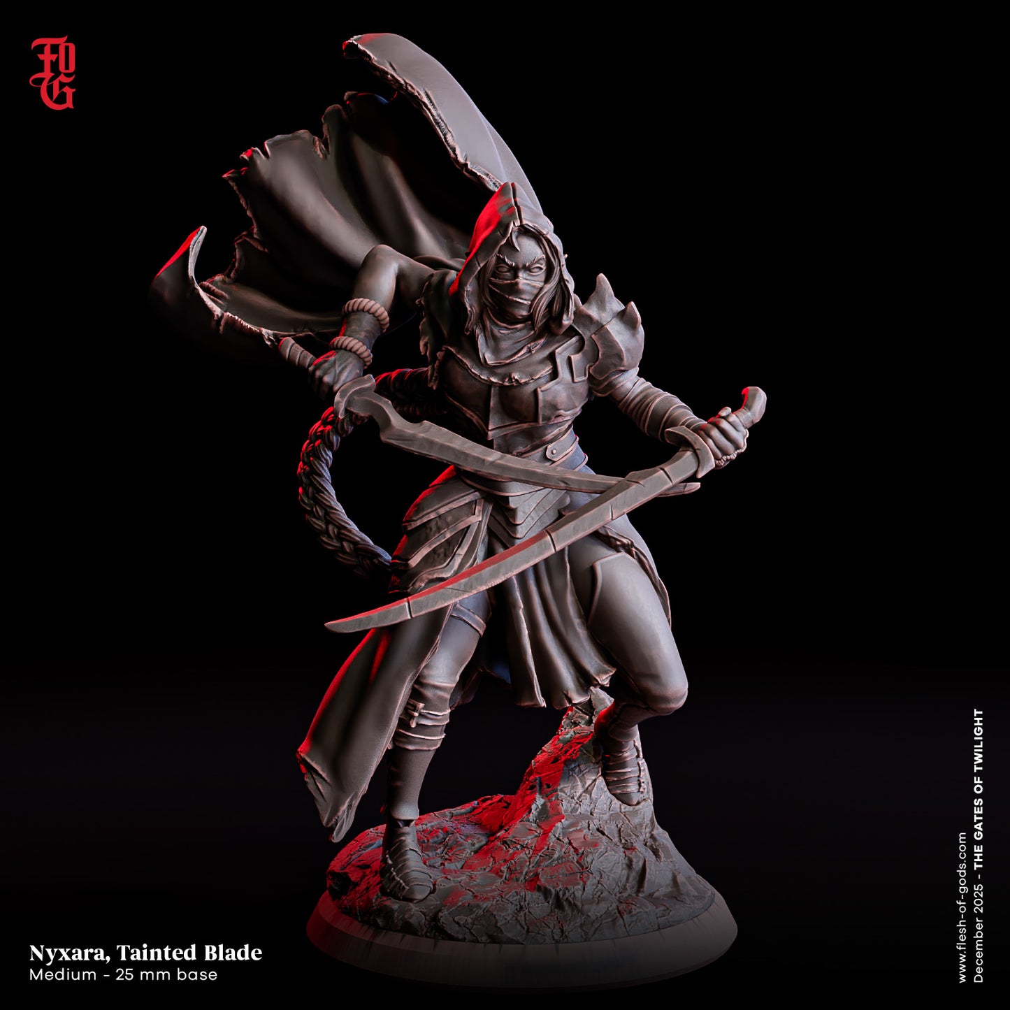 Nyxara Tainted Blade - The Gates of Twilight (Sculpted by Flesh of Gods)