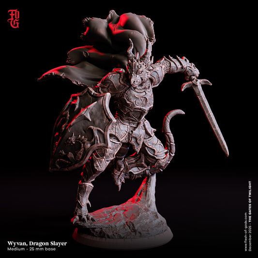 Returning Hero Wyvan Dragon Slayer - The Gates of Twilight (Sculpted by Flesh of Gods)