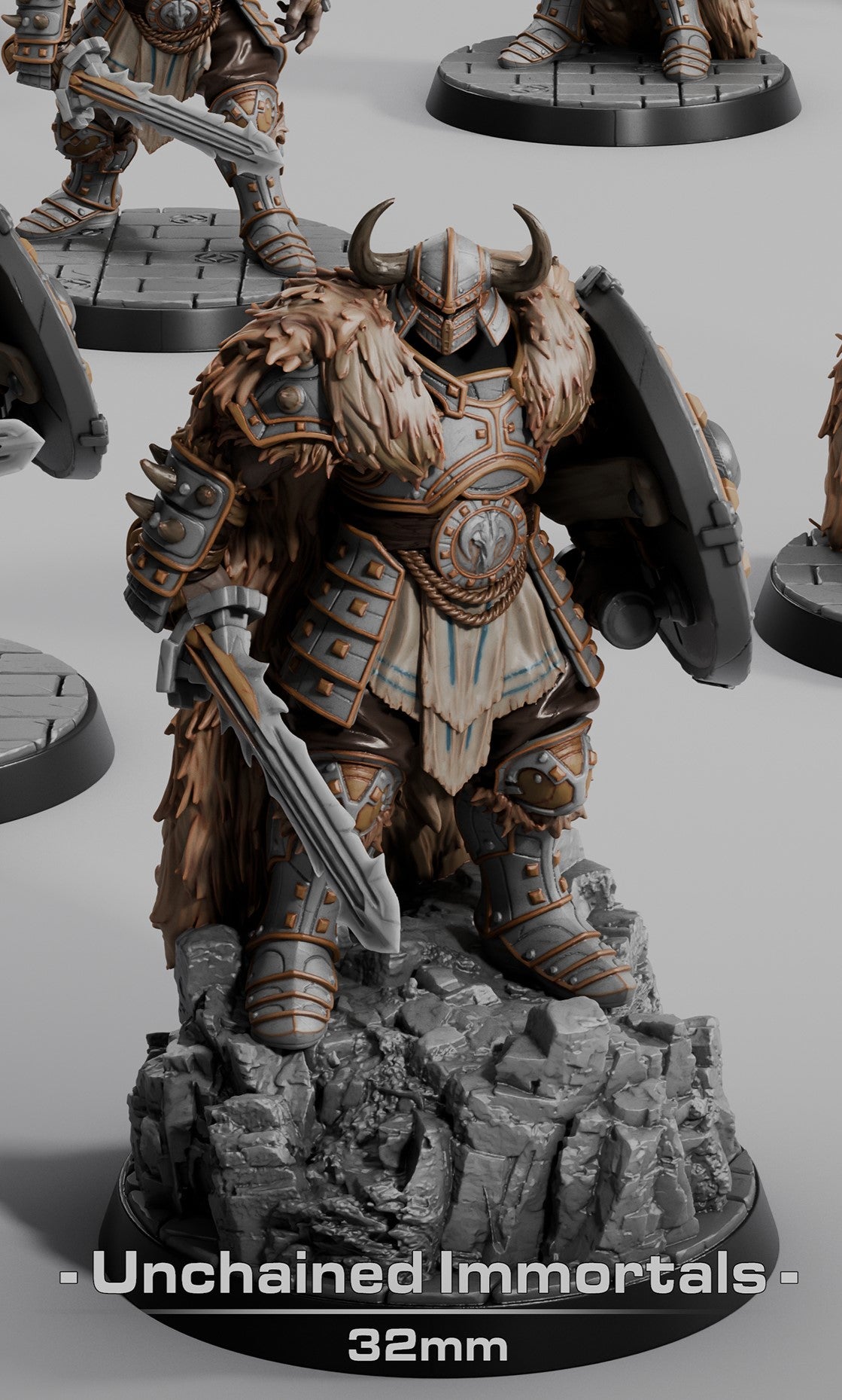 Pack Unchained Immortals (Sculpted by Rescale Miniatures) - 3D Printed Miniature