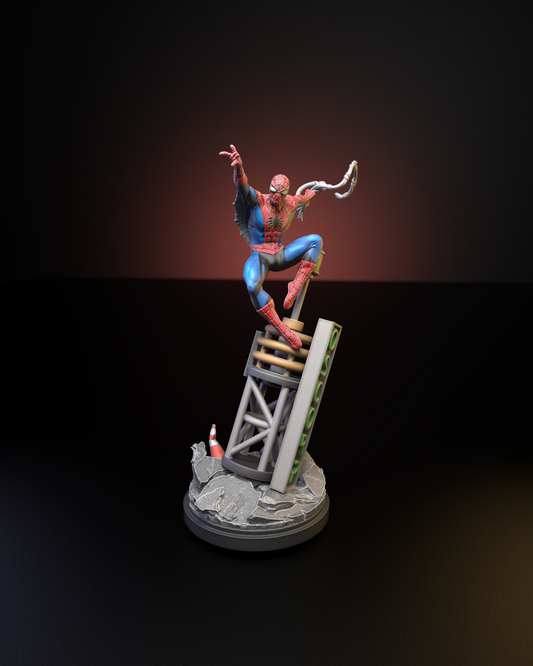 Silver Age Spider-Man (Sculpted by C27 Studios)