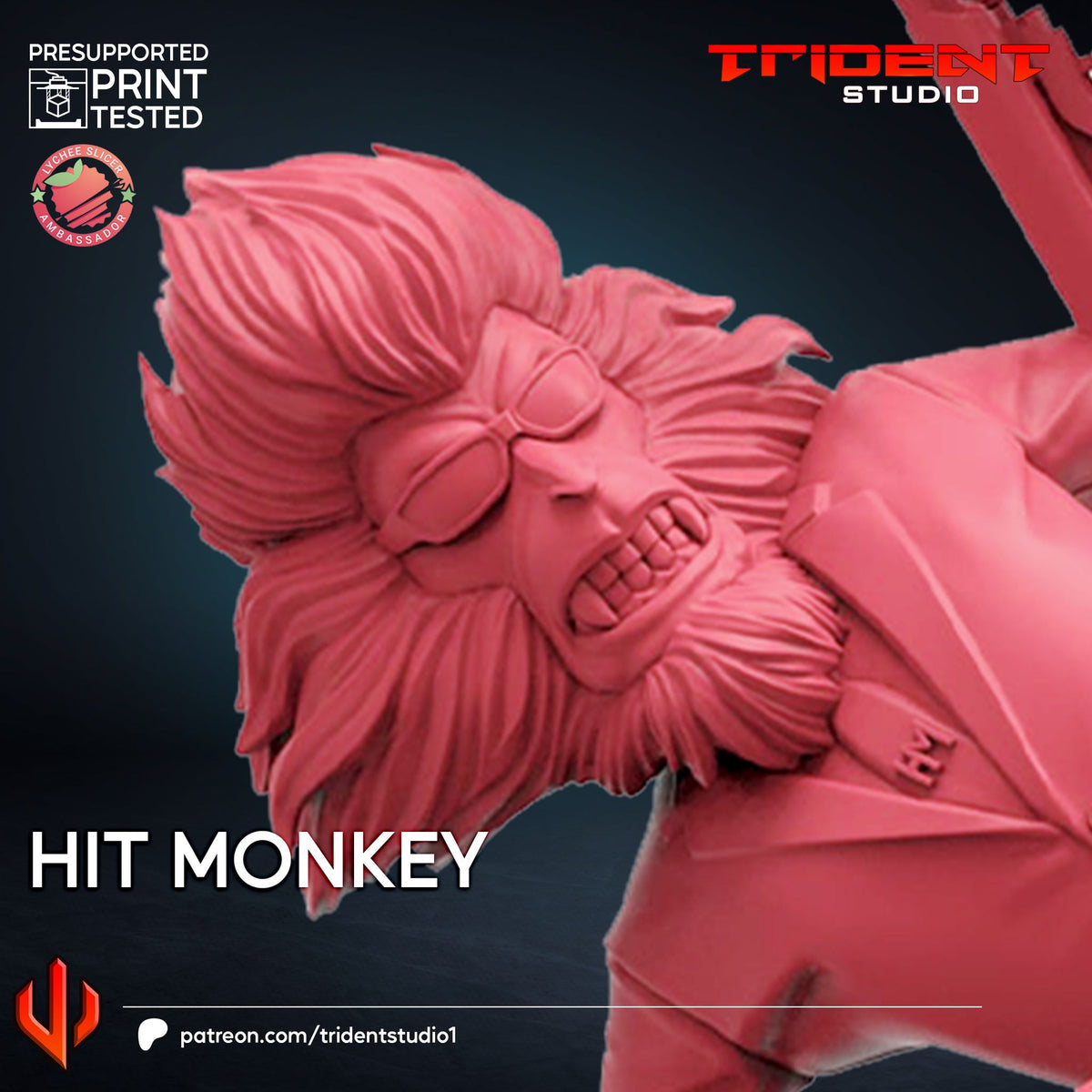 Hit-Monkey (Sculpted by Trident Miniatures)