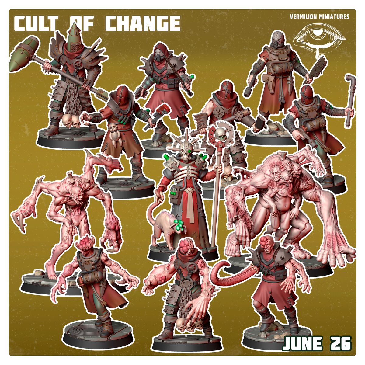 Cult of Change - Full Collection (Sculpted by Vermilion Miniatures)