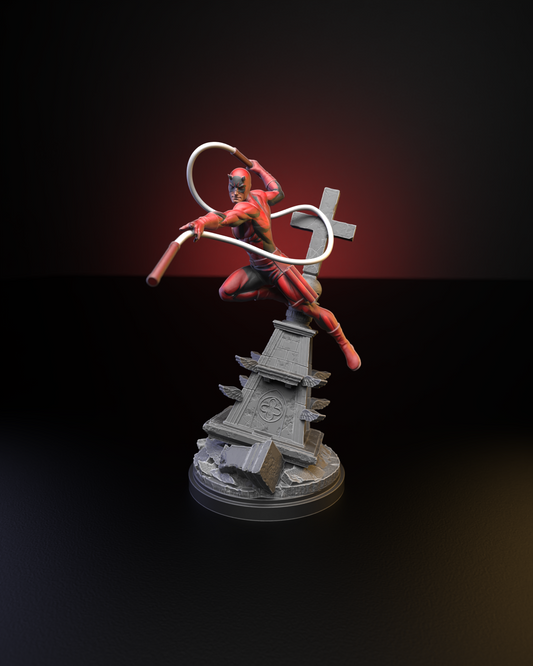 Silver Age Daredevil - Costume Variant (Sculpted by C27 Studios)