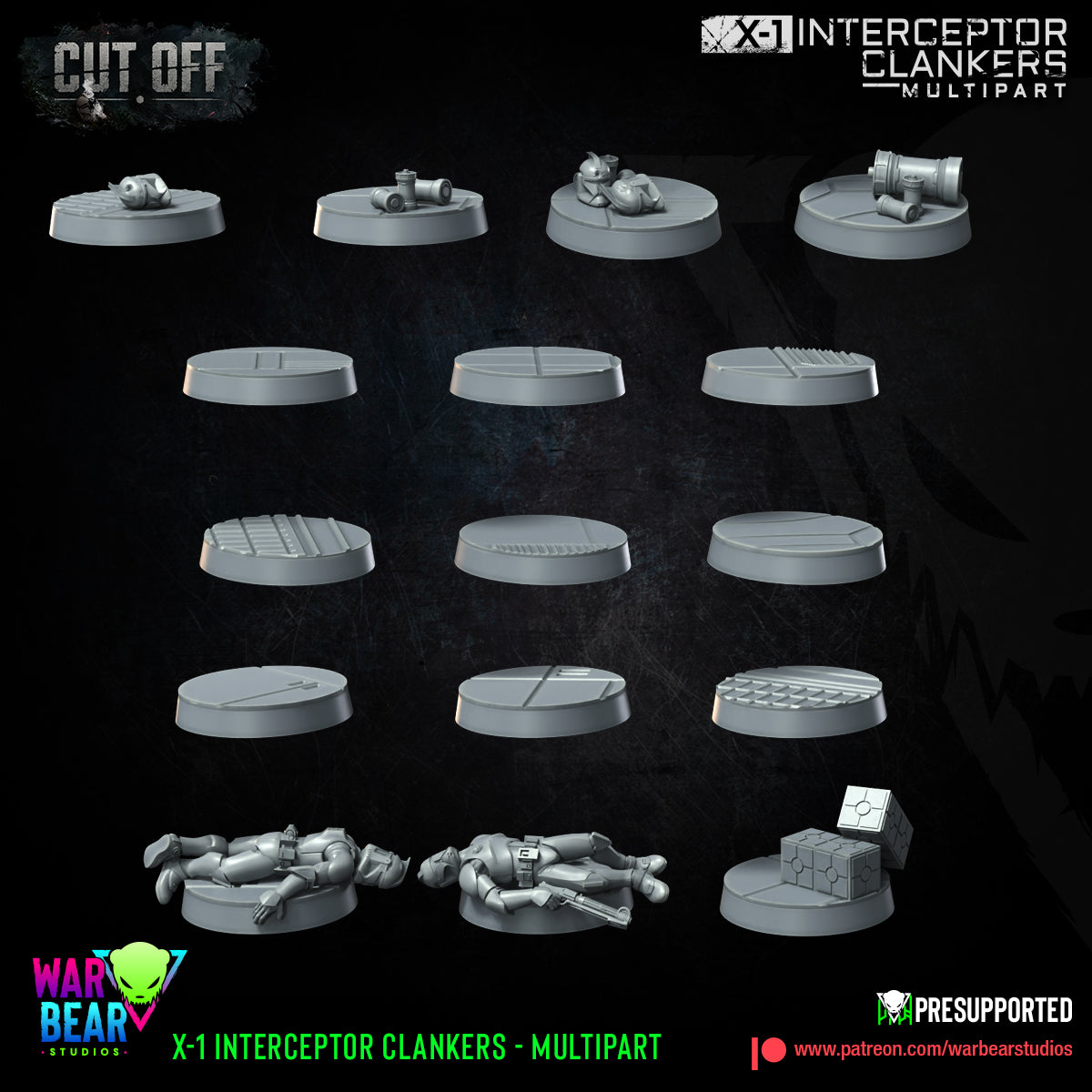 X-1 Interceptor Clankers - Multipart