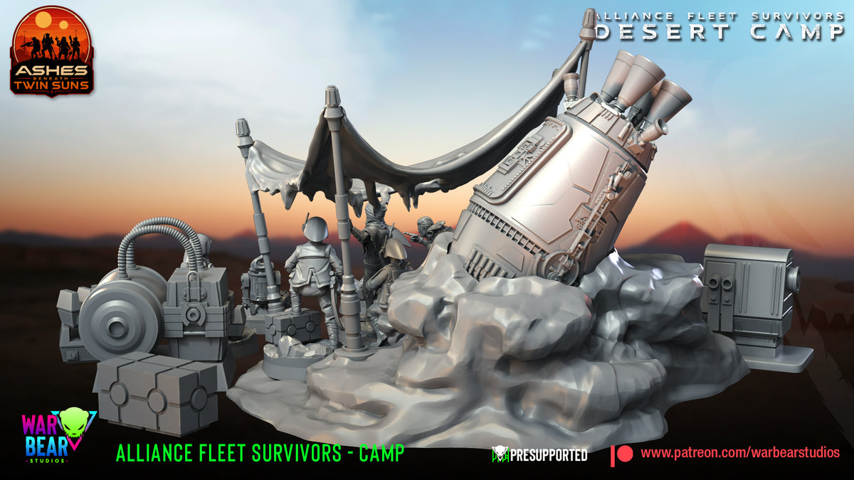 Alliance Fleet Survivors - Camp