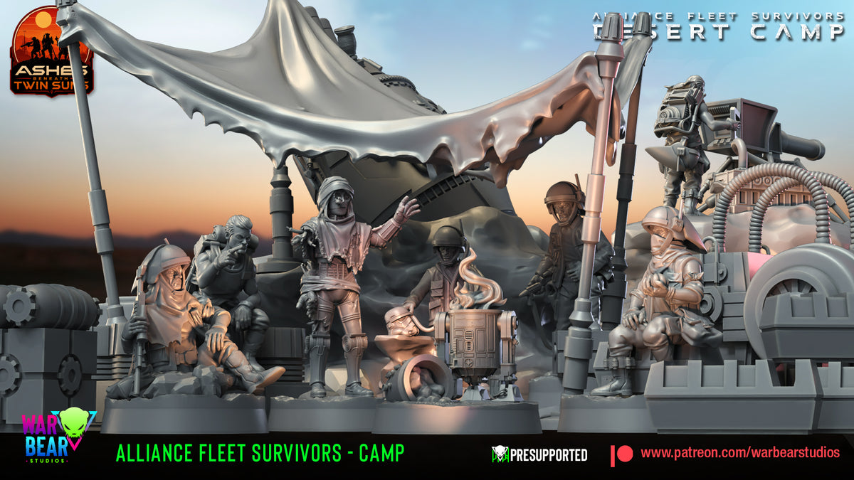 Alliance Fleet Survivors - Camp