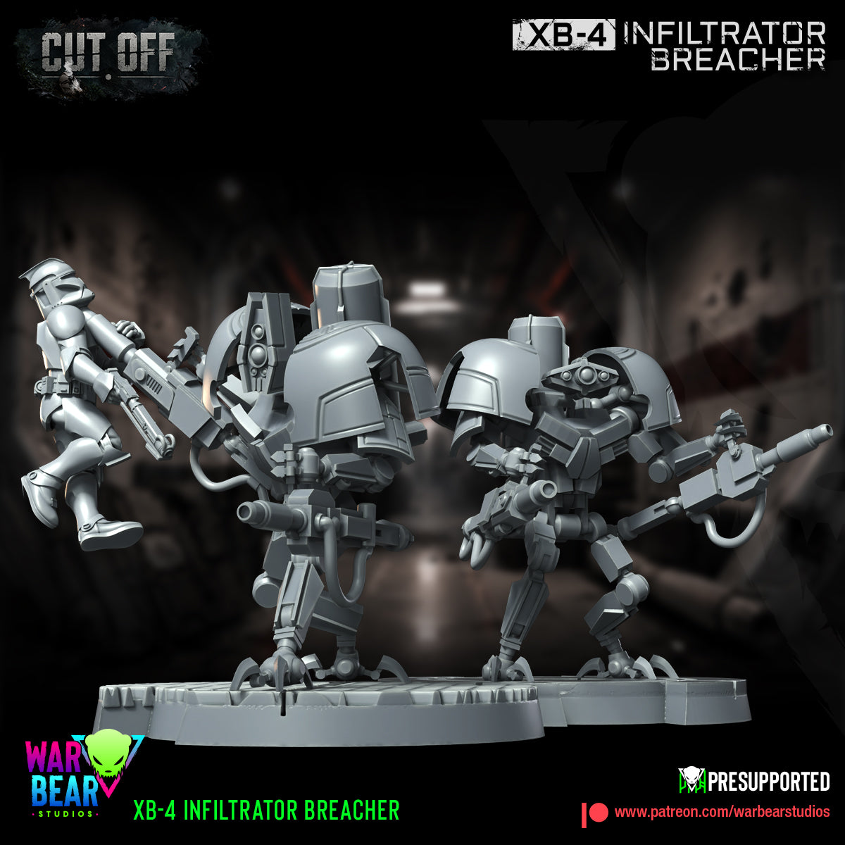 XB-4 Infiltrator Breacher Droids