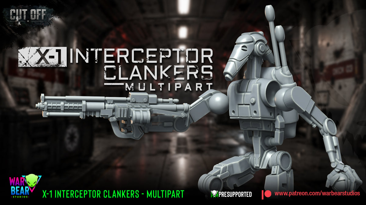 X-1 Interceptor Clankers - Multipart