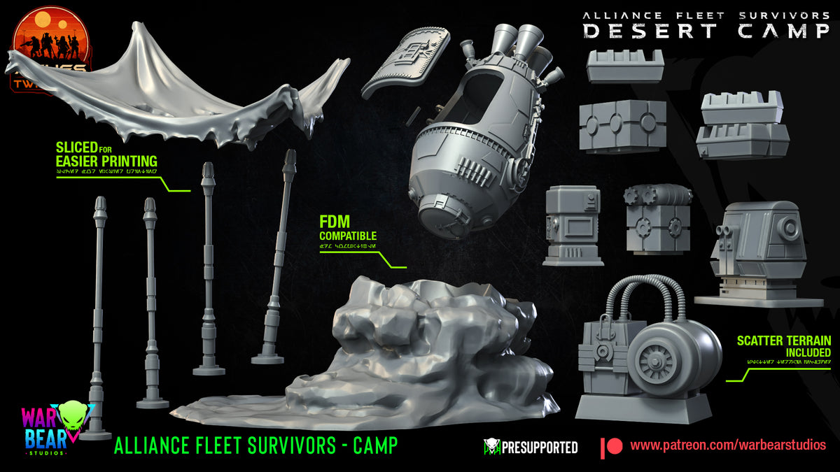 Alliance Fleet Survivors - Camp