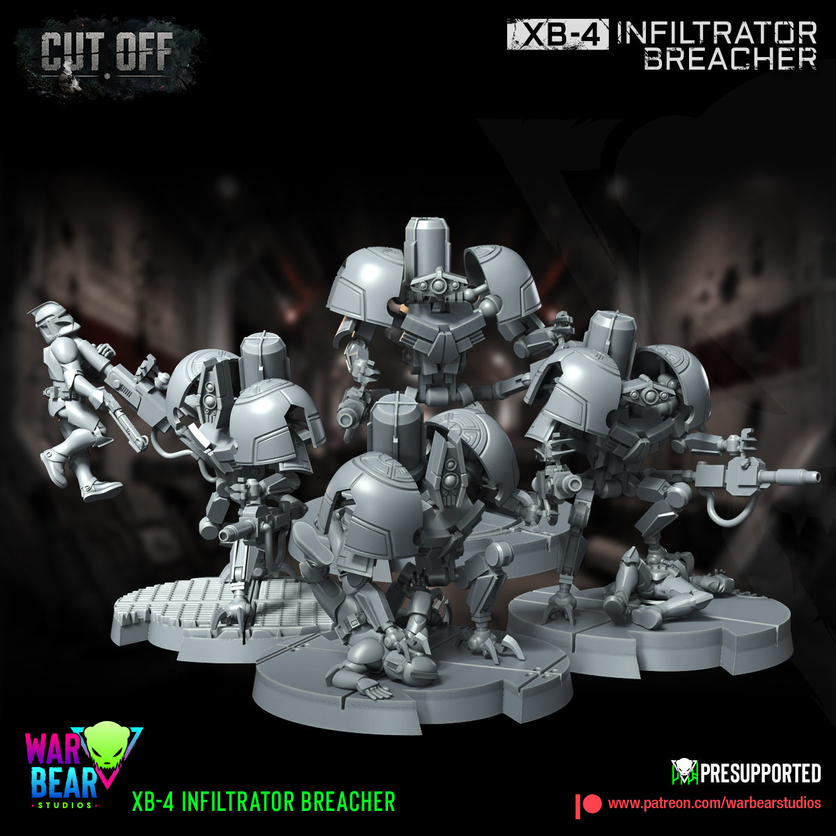 XB-4 Infiltrator Breacher Droids