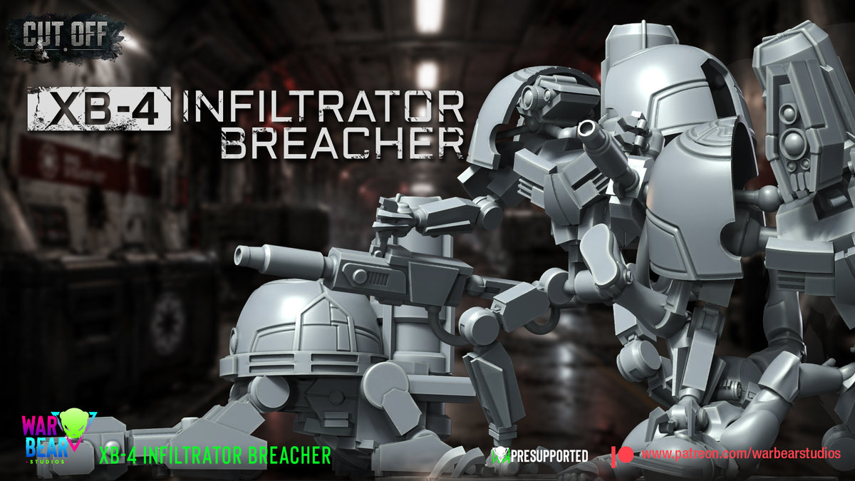 XB-4 Infiltrator Breacher Droids
