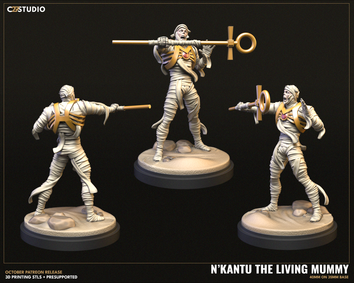 N'Kantu, the Living Mummy
