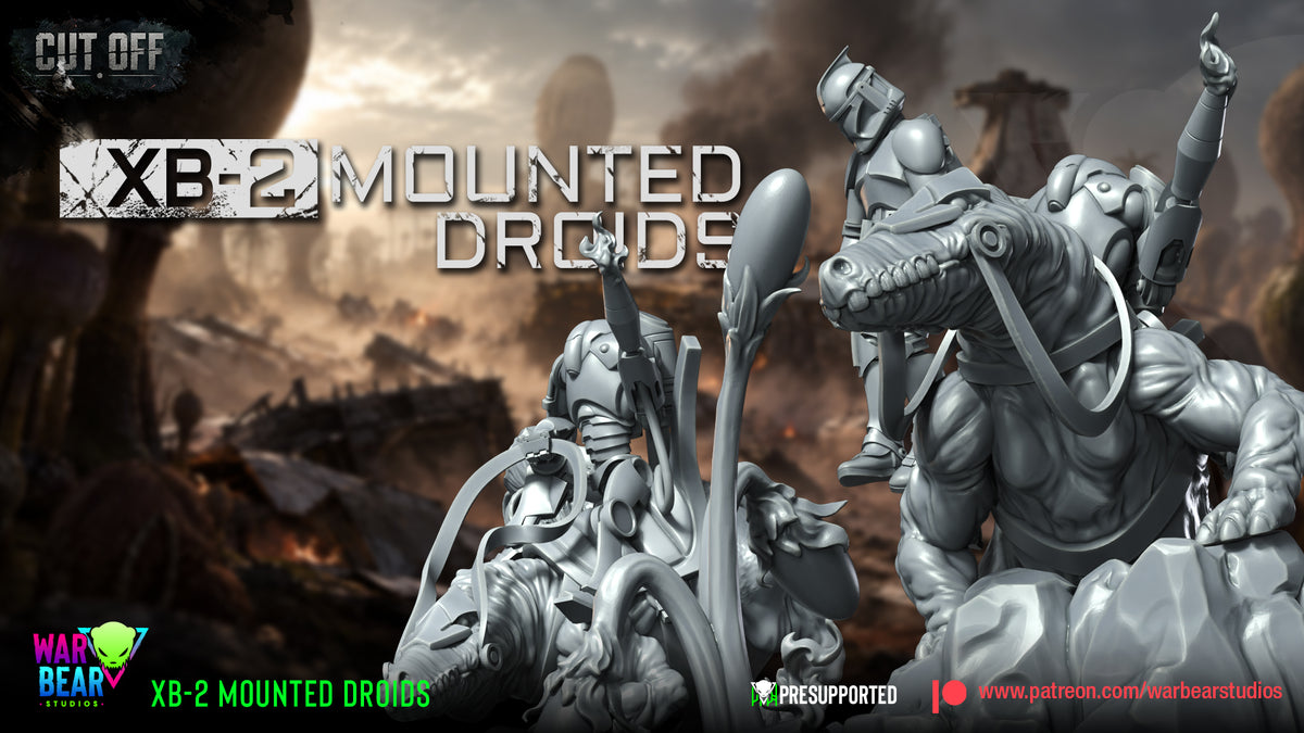 XB-2 Mounted Droids