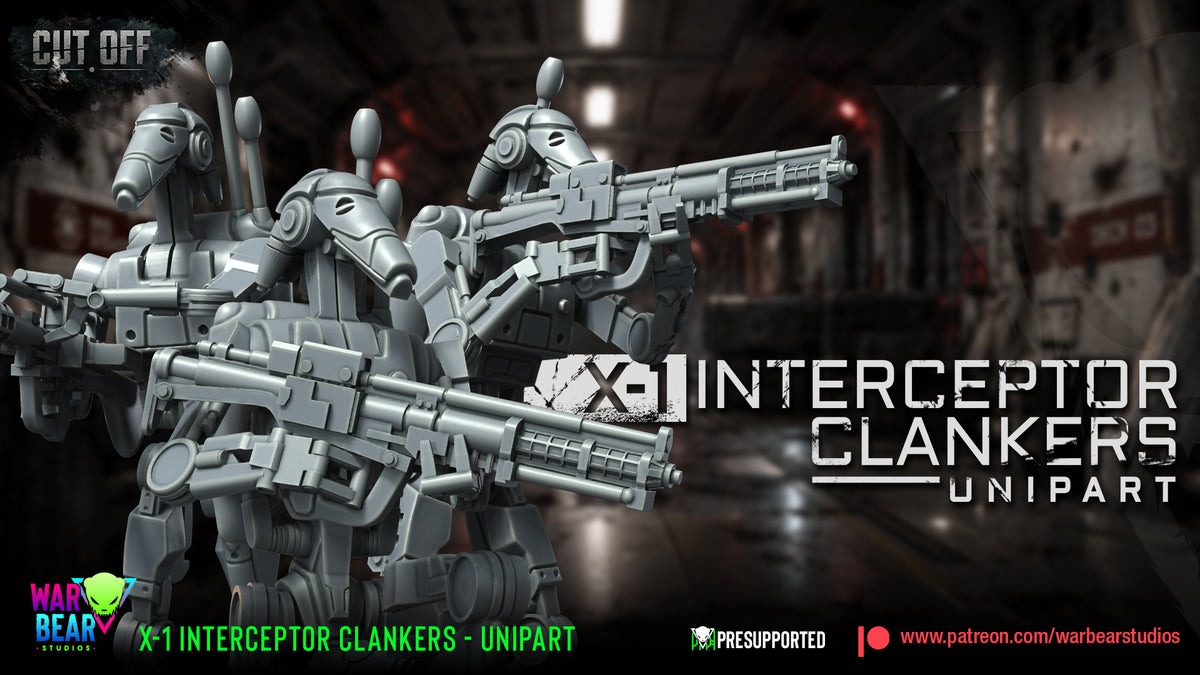 X-1 Interceptor Clankers - Unipart
