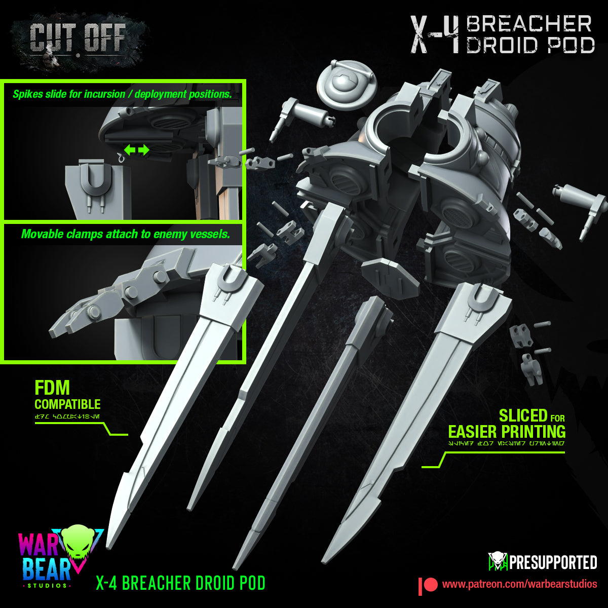 X-4 Breacher Droid Pod