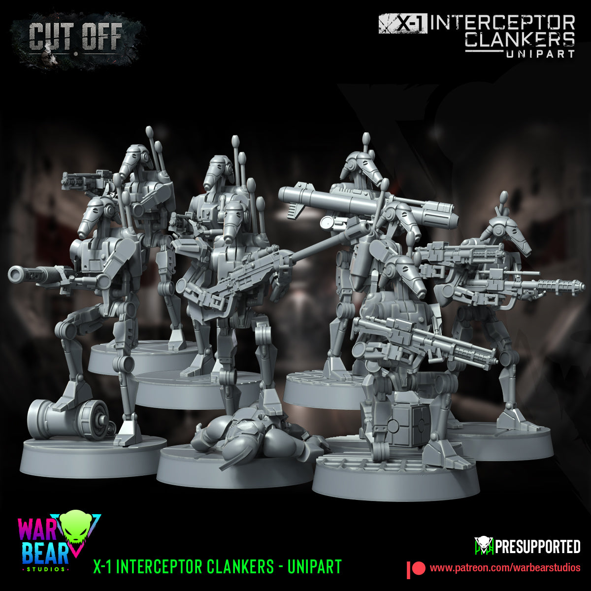 X-1 Interceptor Clankers - Unipart