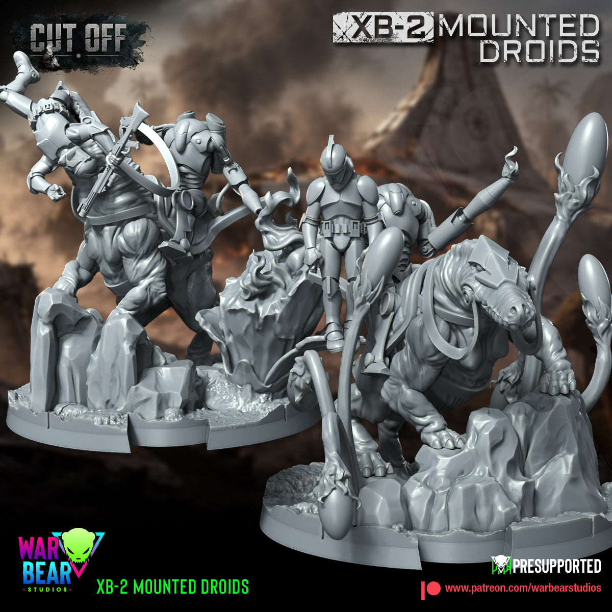 XB-2 Mounted Droids