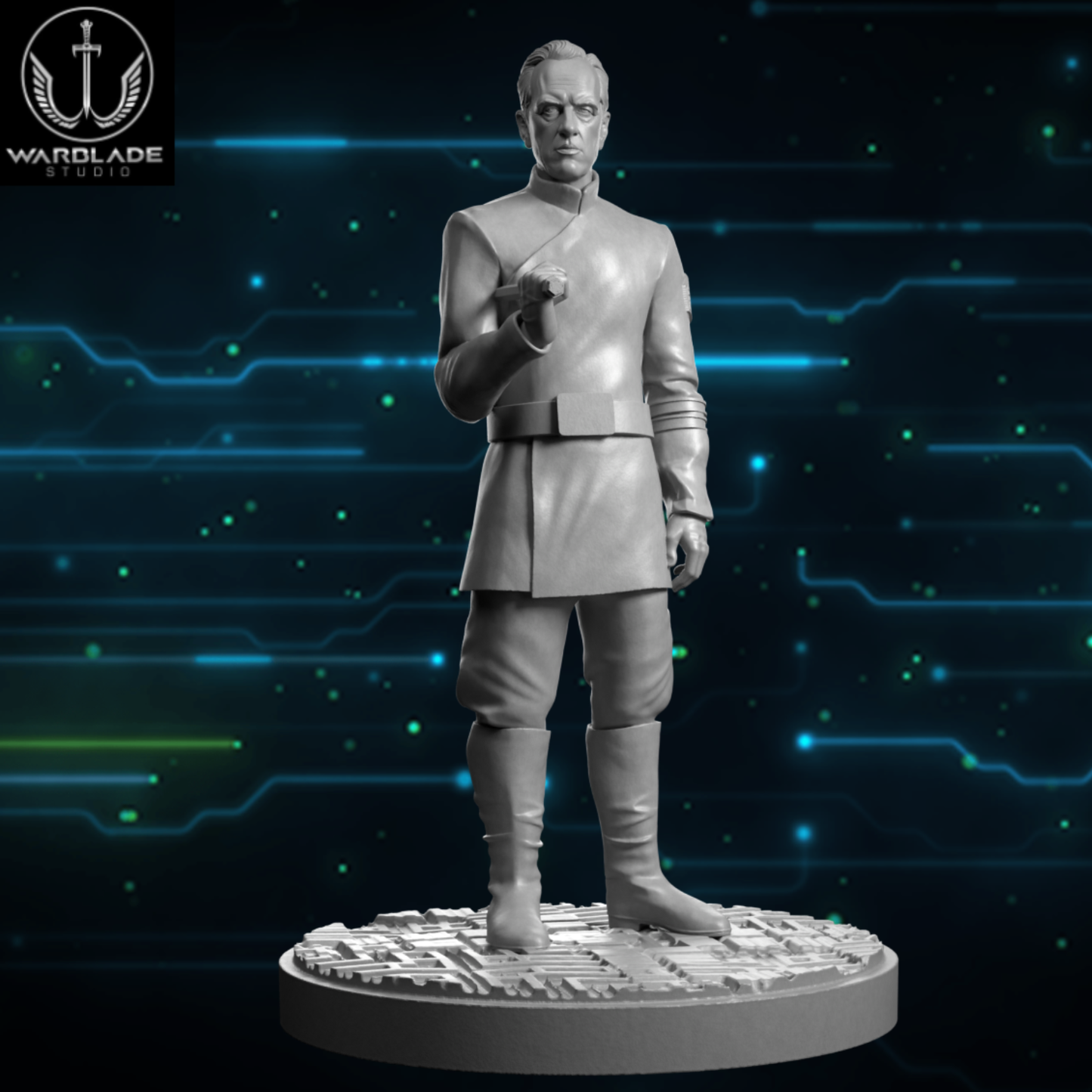 Authoritarian Fleet Commander (Sculpted by Warblade Studios)
