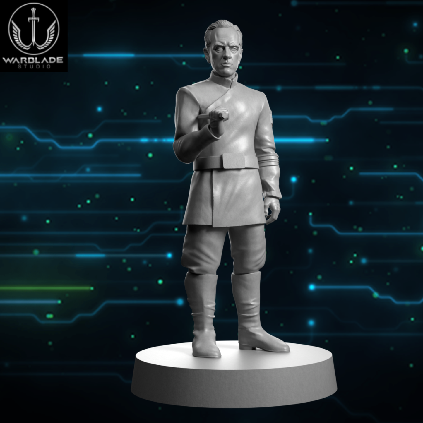 Authoritarian Fleet Commander (Sculpted by Warblade Studios)