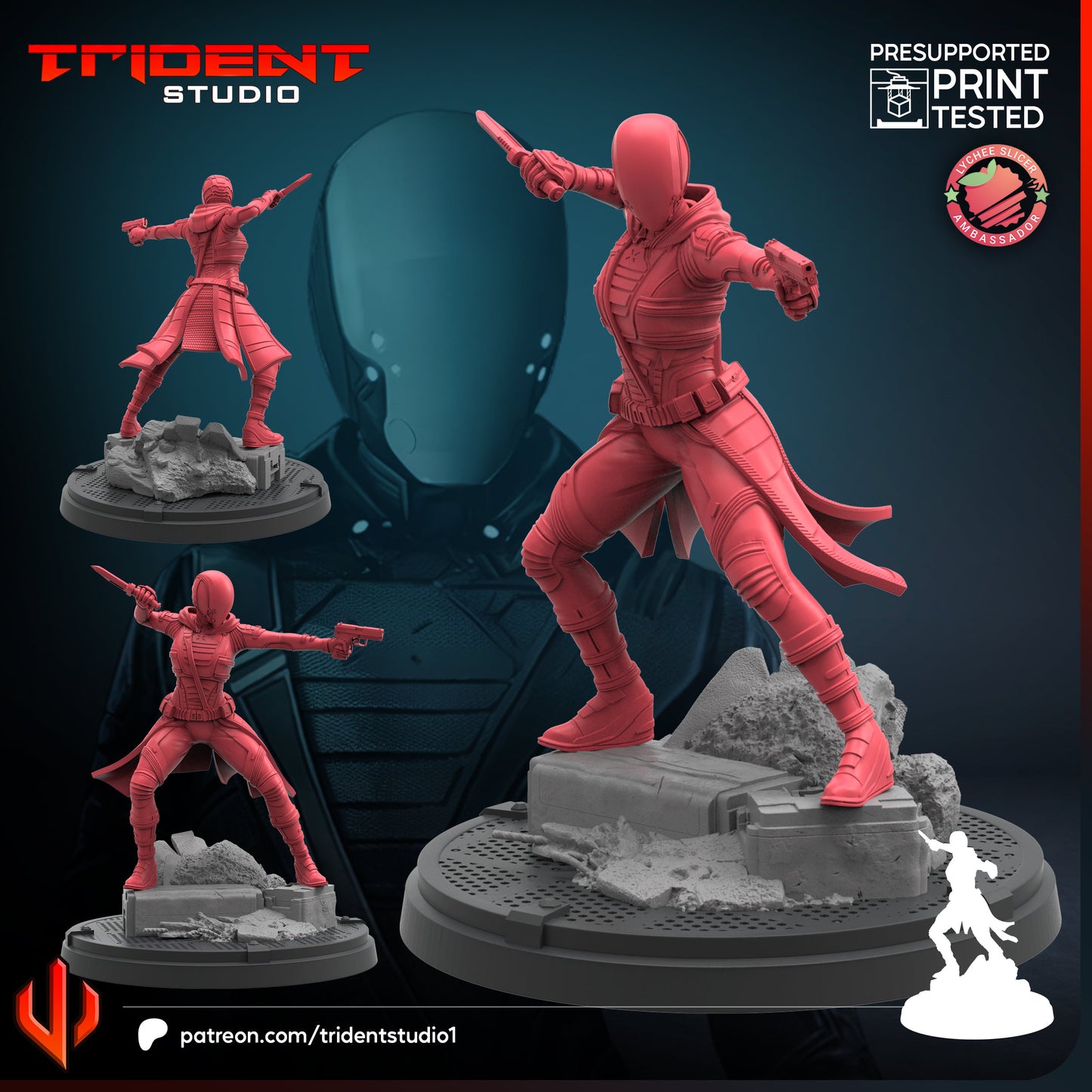 Ghost - Thunderbolts (Sculpted by Trident Studios)