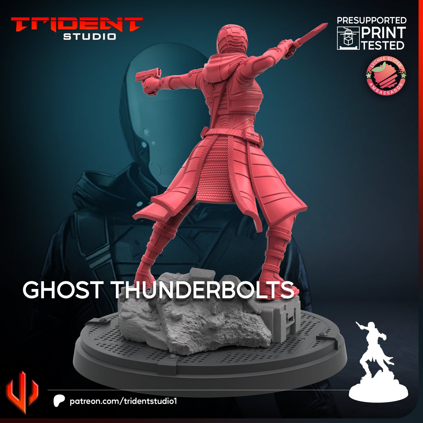 Ghost - Thunderbolts (Sculpted by Trident Studios)