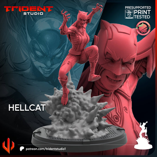 Hellcat (Sculpted by Trident Studios)
