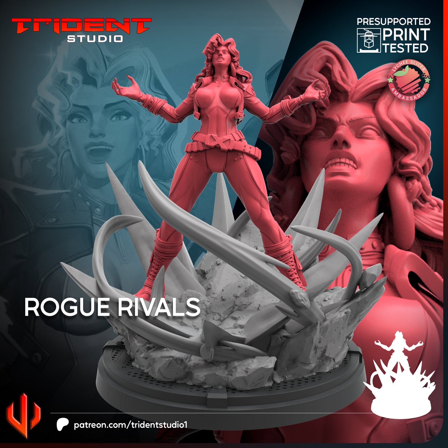 Rogue - Rivals (Sculpted by Trident Studios)