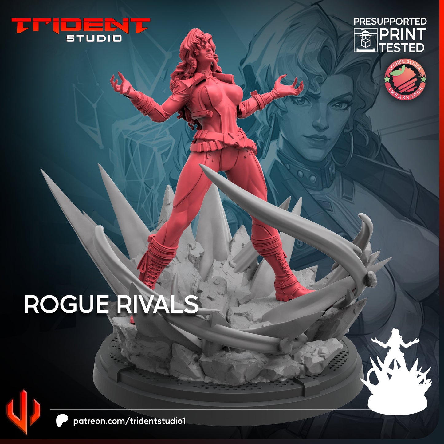 Rogue - Rivals (Sculpted by Trident Studios)