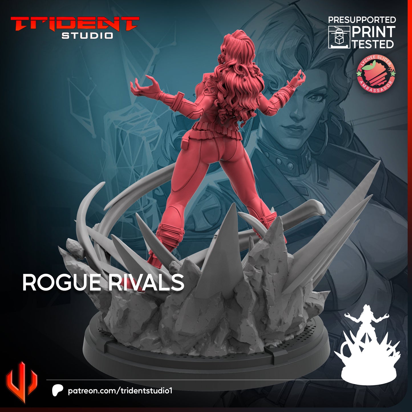 Rogue - Rivals (Sculpted by Trident Studios)