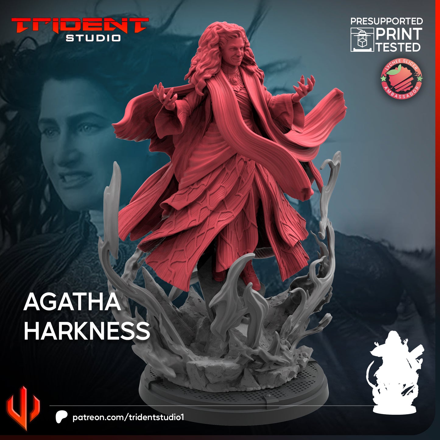 Agatha Harkness (Sculpted by Trident Studios)