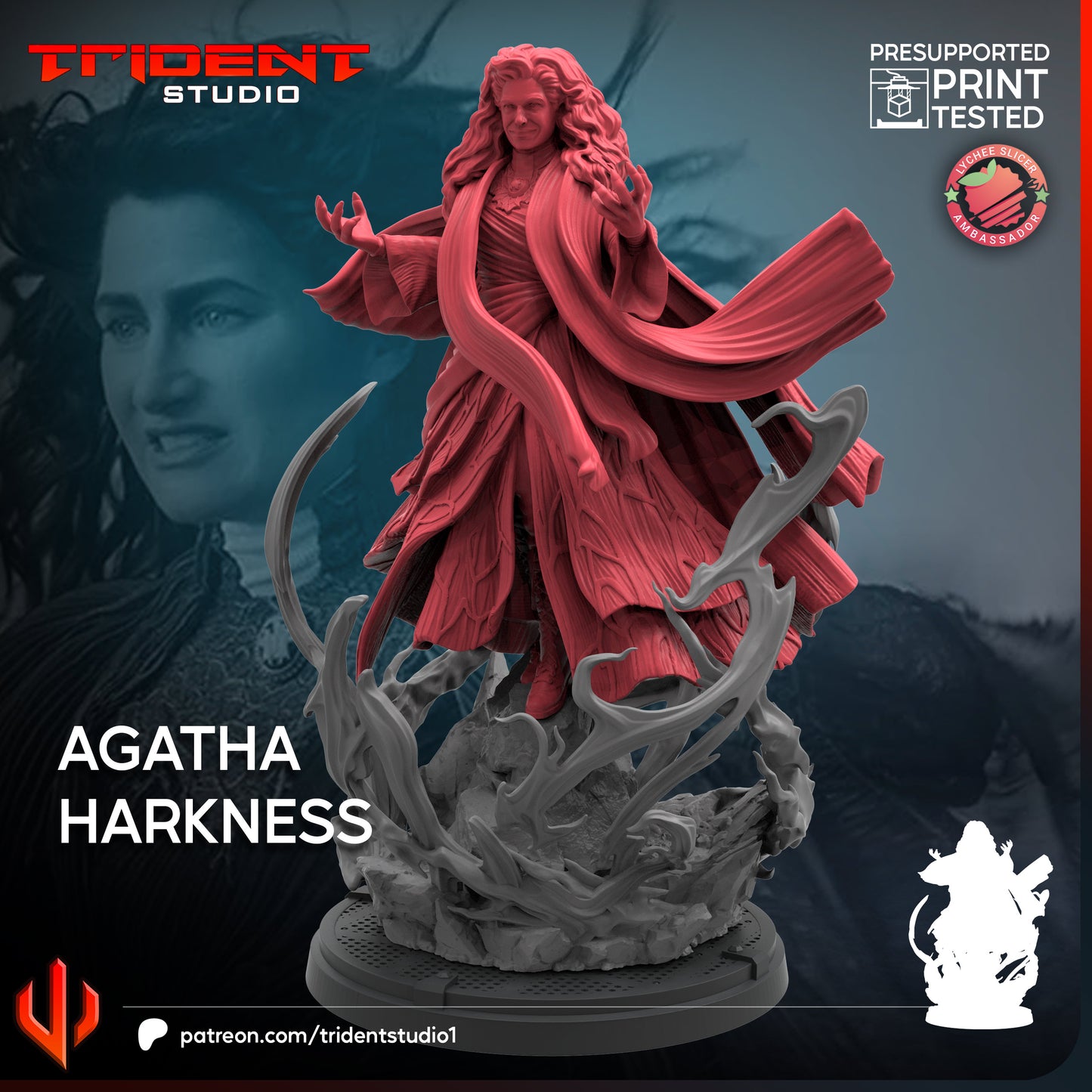 Agatha Harkness (Sculpted by Trident Studios)