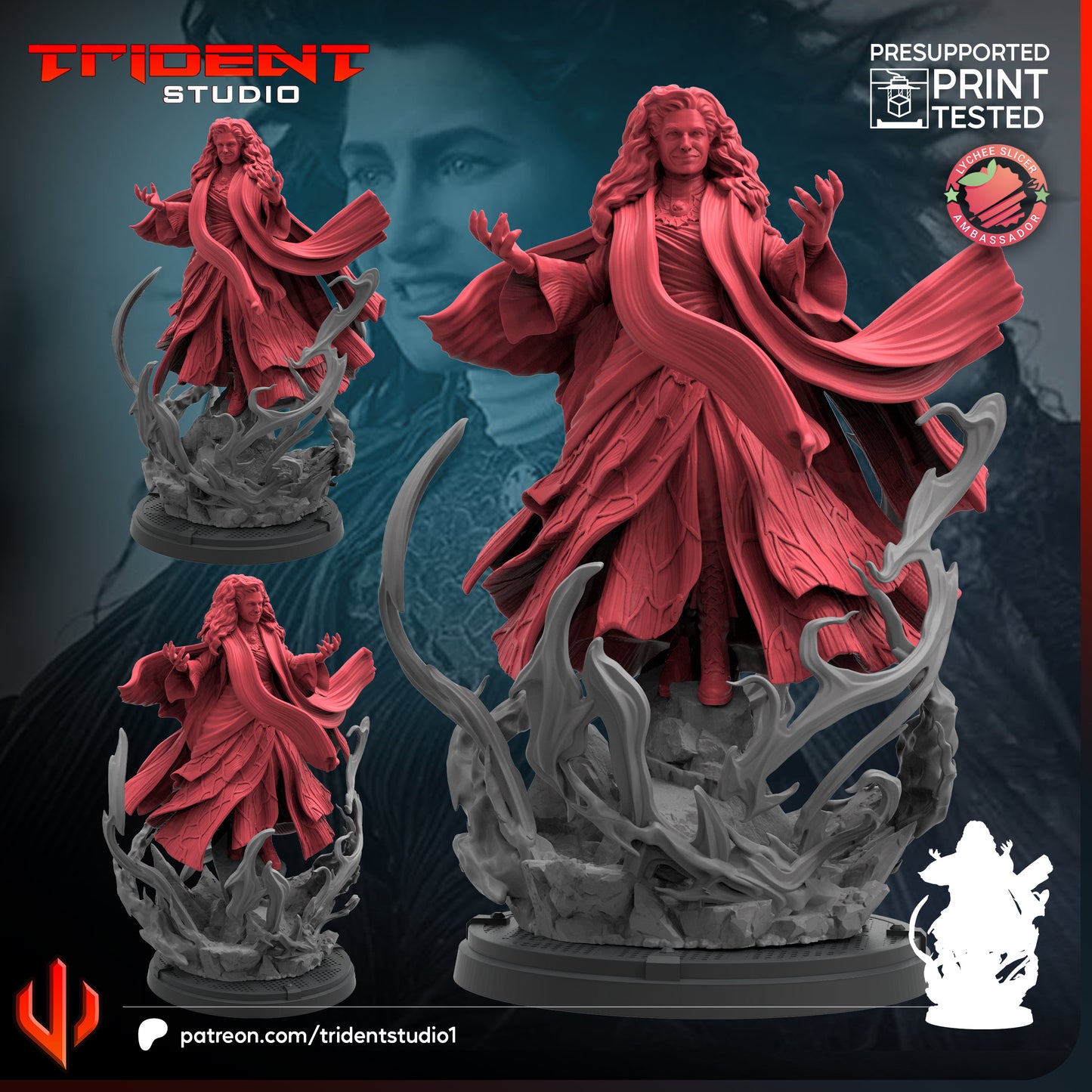Agatha Harkness (Sculpted by Trident Studios)
