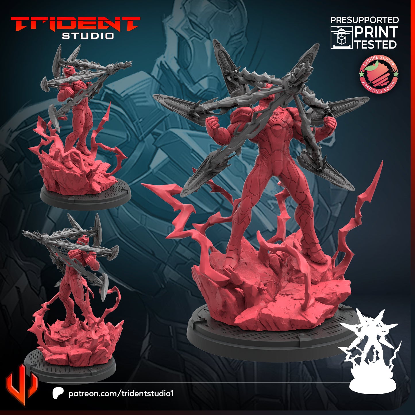 Iron-Man - Rivals (Sculpted by Trident Studios)