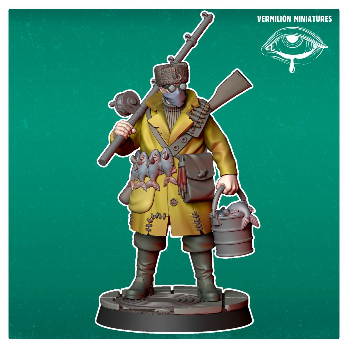 Fisherman - Northern Port (Sculpted by Vermilion Miniatures)