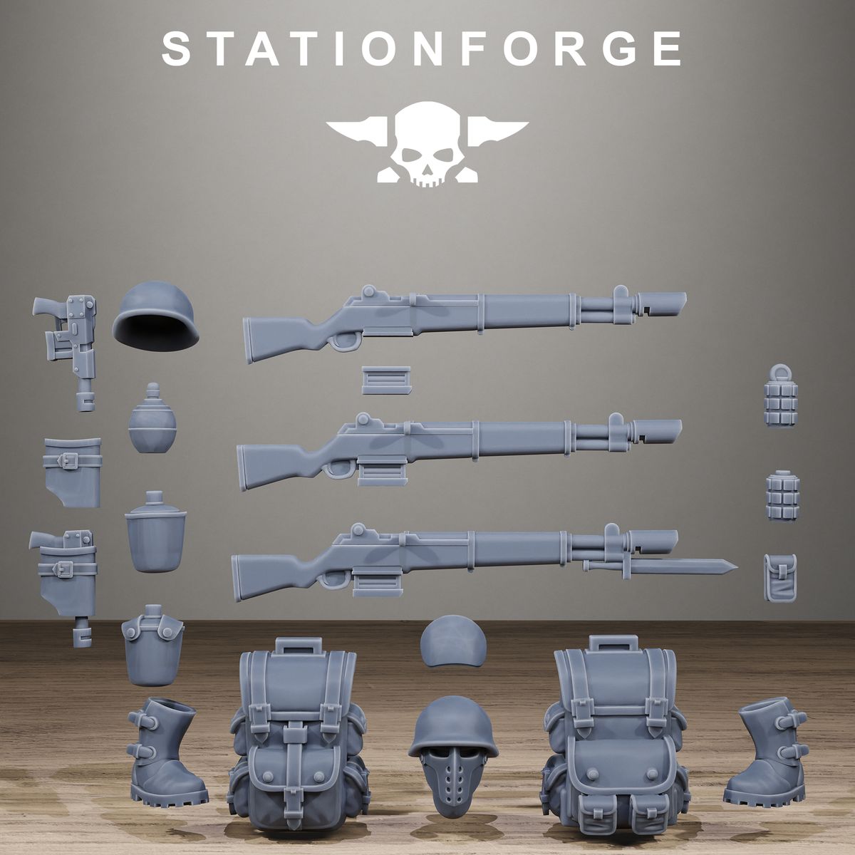 FreeGuard Bits (Sculpted by Stationforge)